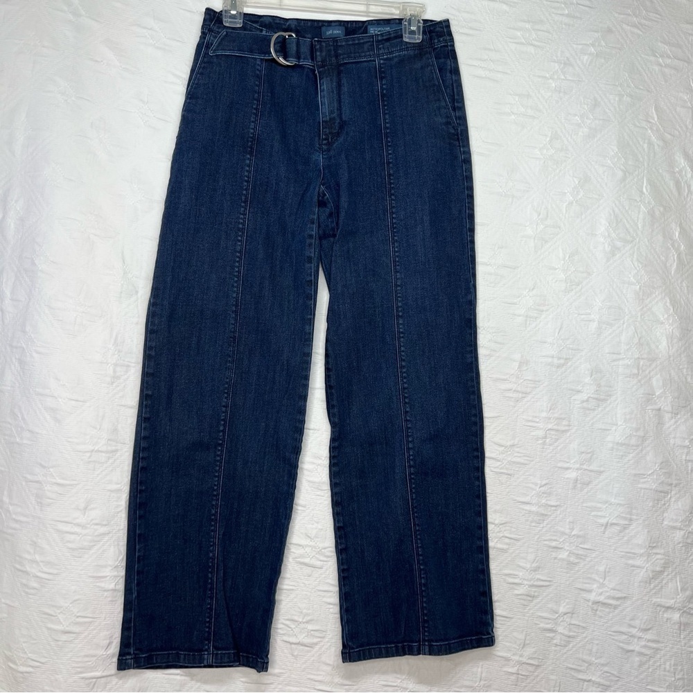 J. Jill Metropolitan Full Leg Denim Trouser Jeans Sz 6
